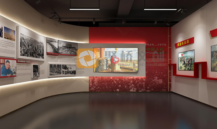 紅色展廳設(shè)計