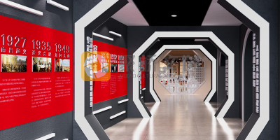 紅色展廳設計案例，怎樣更好的融入本地區的革命歷史？